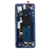 LCD display with bezel for Motorola Edge 40 - blue (Lunar Blue)