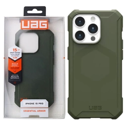 Etui do Apple iPhone 15 Pro UAG Essential Armor MagSafe - zielone