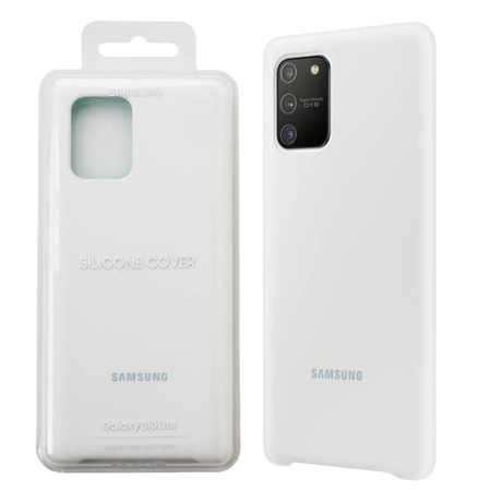 Samsung Galaxy S10 Lite Silicone Cover phone case - white