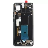 LCD display with frame for Motorola Edge 40 - black (Eclipse Black)