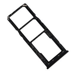 Szufladka kart SIM i karty pamięci micro-SD Samsung Galaxy M21 oryginalna - czarna
