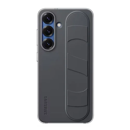 Samsung Galaxy S25 Standing Grip Phone Case - Graphite (Black)