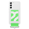 Samsung Galaxy S22 Silicone Phone Case with Strap - white