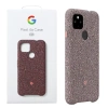 Etui Google Fabric Case do Pixel 4a 5G - czerwone (Chili Flakes)