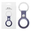 Apple AirTag Leather Key Ring - purple (Wisteria)