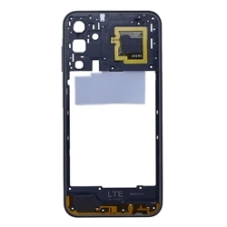 Body, side frame for Samsung Galaxy A15 4G - black