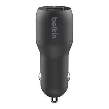 Belkin car charger with Lightning cable for iPhone/ iPad - 24W