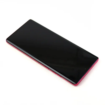 Genuine LCD display with bezel for Motorola Edge 50 Fusion - pink (Hot Pink)