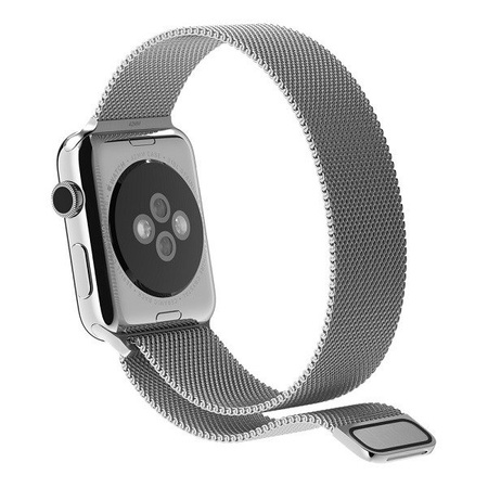 Apple Watch 42/ 44/ 45/ 49 Ultra Milanese Loop Strap - Silver