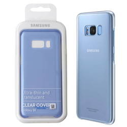 Samsung Galaxy S8 Clear Cover case EF-QG950CLEGWW - blue