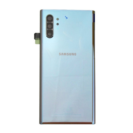 Samsung Galaxy Note 10 Plus battery flap - silver (Aura Glow)