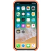 Silikonowe etui Apple iPhone X Silicone Case - brzoskwiniowe (Peach)