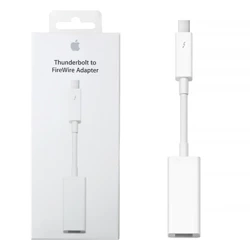 Apple Thunderbolt to FireWire adapter - white