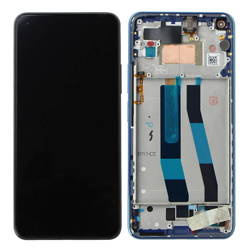 Xiaomi Mi 11 Lite LCD display with bezel - blue