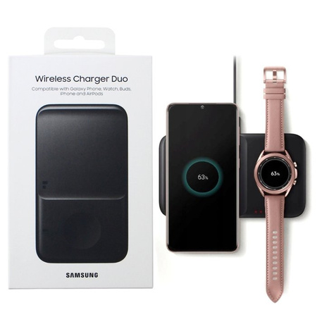 Ładowarka indukcyjna Samsung Wireless Charger Duo - czarna