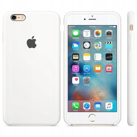 Apple iPhone 6 Plus/ 6s Plus silicone case MKXK2ZM/A - white