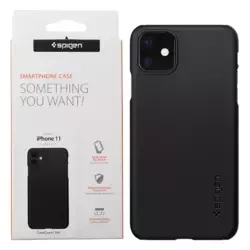 Etui Apple iPhone 11 Spigen Thin Fit - czarne