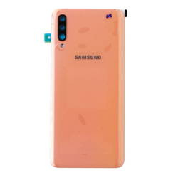 Samsung Galaxy A70 battery flap - coral