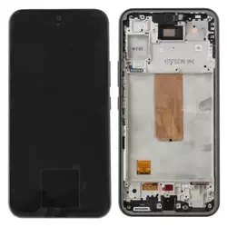 LCD display with frame for Samsung Galaxy A54 5G - black