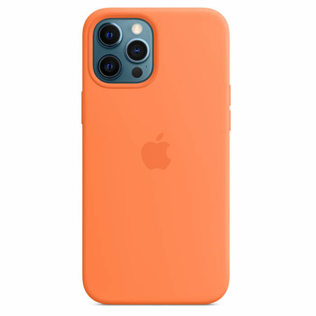 Apple iPhone 12 Pro Max case Silicone Case MagSafe MHL83ZM/A - orange (Kumquat)