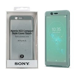 Sony Xperia XZ2 Compact Style Cover Touch Case SCTH50 - green