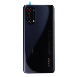 Battery flap for Oppo Reno 5 5G/ Find X3 Lite original - black (Moonlight Black)