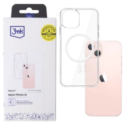 Etui do Apple iPhone 14 3mk MagCase - transparentne