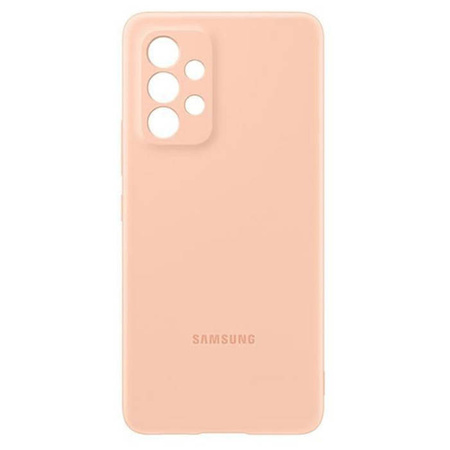 Samsung Galaxy A53 5G Silicone Cover phone case - peach