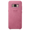 Samsung Galaxy S8 Alcantara phone case - pink