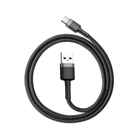 Baseus Cafule 2A USB-A to USB-C cable - black-gray 3m