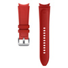 Samsung Galaxy Watch 4/ Watch 5 20 mm strap M/L Hybrid Leather Band ET-SHR89LREGEU - red