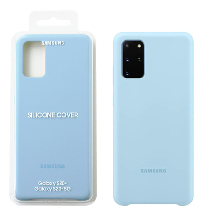 Samsung Galaxy S20 Plus/ S20 Plus 5G case Silicone Cover EF-PG985TLEGEU - blue