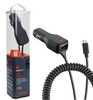 Ventev Dashport USB-A car charger with microUSB cable - black 17W