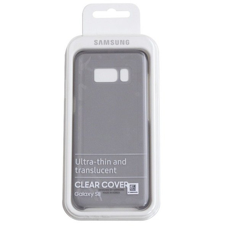 Samsung Galaxy S8 Clear Cover phone case - smoked