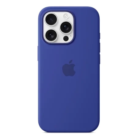 Apple iPhone 16 Pro Silicone Case MagSafe - Blue (Ultramarine)