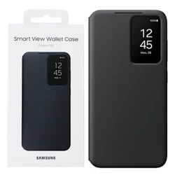 Samsung Galaxy S24 Smart View Wallet Phone Case - black