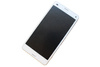 LCD display with frame, headphone connector and speakers for Sony Xperia Z3 Compact - white