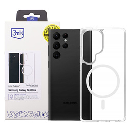 Samsung Galaxy S25 Ultra 3mk Clear MagCase phone case - transparent