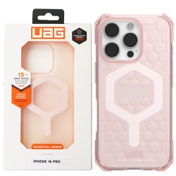 Etui do Apple iPhone 16 Pro UAG Essential Armor MagSafe - różowe