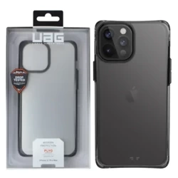 Case for Apple iPhone 12 Pro Max UAG Plyo - transparent with black frame (Ice)