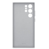 Etui skórzane na telefon Samsung Galaxy S22 Ultra Leather Cover - jasnoszare (Light Gray)