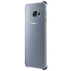 Etui do telefonu Samsung Galaxy S6 edge+ Clear Cover - transparentne ze srebrną ramką