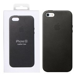 Apple iPhone 5/ 5s/ SE etui skórzane MF045ZM/A - czarny