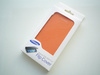 Samsung Galaxy S4 Flip Cover phone case - orange