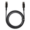 Baseus Tungsten Gold 100W 5A USB-C to USB-C cable - black 1m