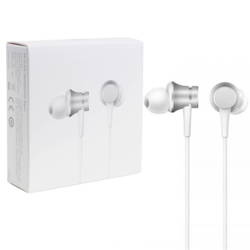 Xiaomi Mi In-Ear słuchawki z pilotem i mikrofonem - srebrne