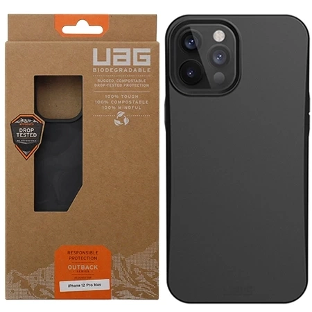 Apple iPhone 12 Pro Max UAG Outback biodegradable case - black