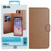 Apple iPhone X case BeHello 2-in-1 Wallet Case - brown 