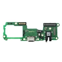 Board with USB-C charging connector, microphone and headphone connector for Oppo Reno 4 Lite