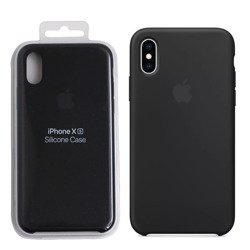 Apple iPhone XS silicone case MRW72ZM/A - black